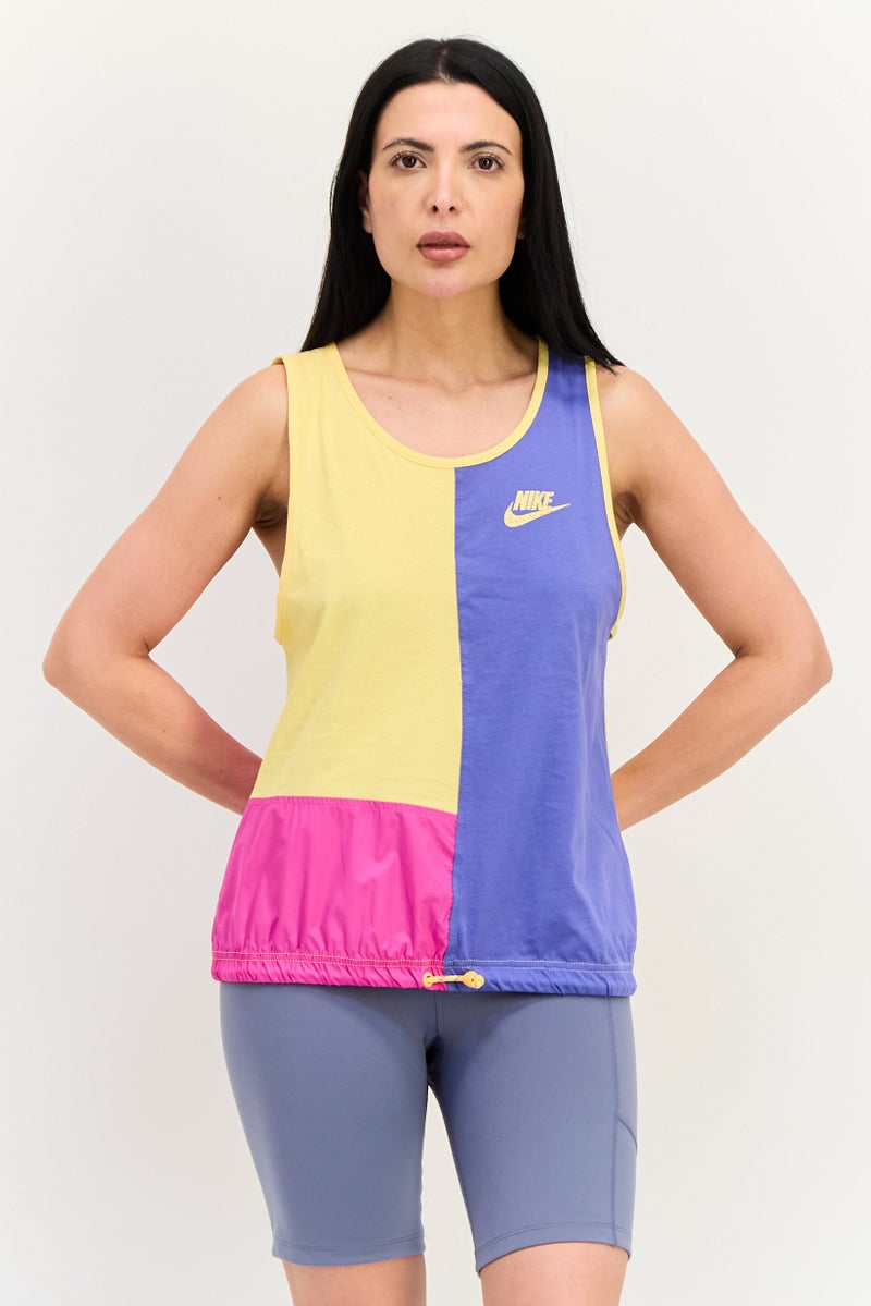 Nike Women Sportswear Fit Sleeveless Outdoor Tank Top, Multicolor - Image 1